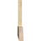 Ekena Millwork Portland Rough Sawn Timber Gable Bracket, Douglas Fir, 96"W x 20"H x 2"D x 6"F, 5/12 Pitch GBW096X20X0206POR00RDF - alternate 4